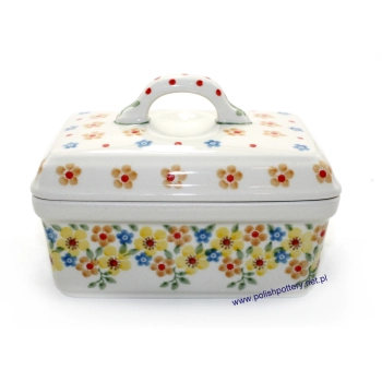 Maselnica / kuferek dek. 2225X Żółte Kwiaty